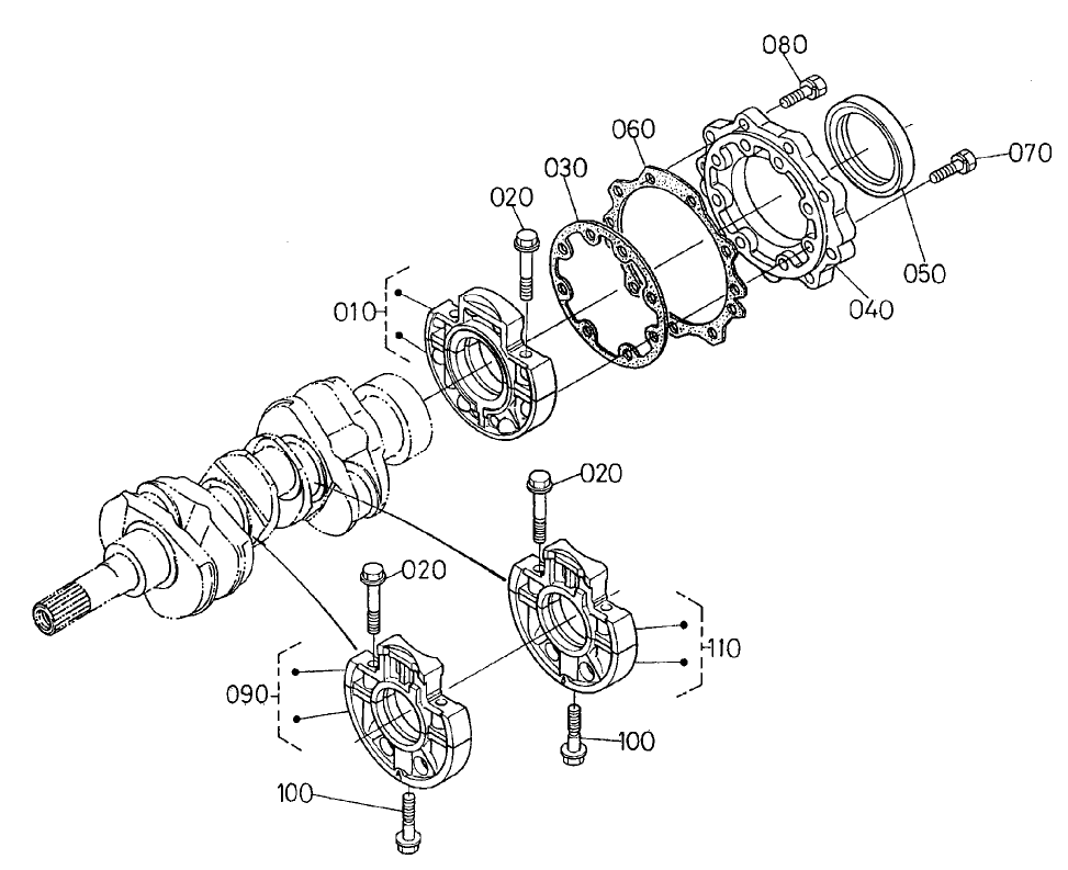 Main Bearing Case Assembly