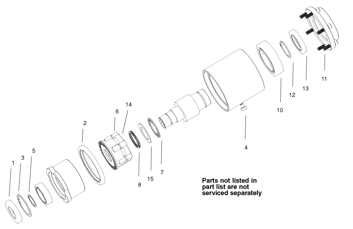 Bi-Directional Clutch Assembly No. 95-6296 (only on: 30627)