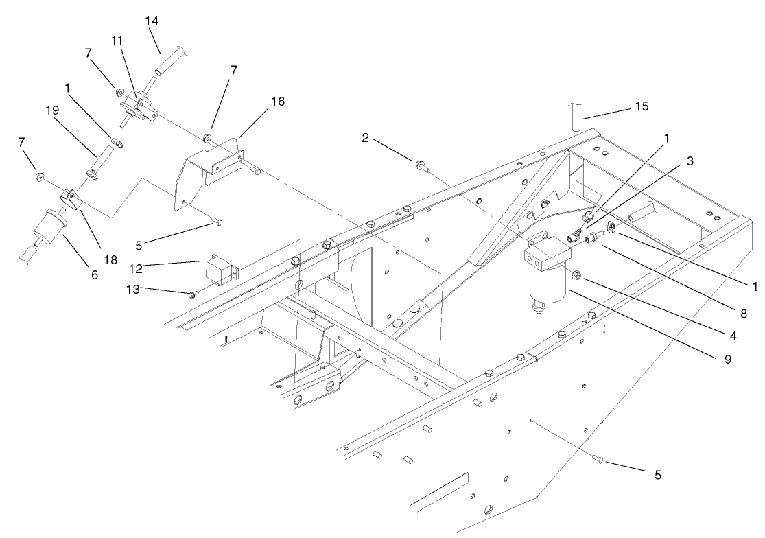 Water and Fuel Filter Assembly