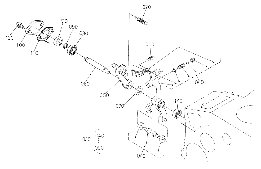 Governor Assembly Engine Assembly No. 104-3448