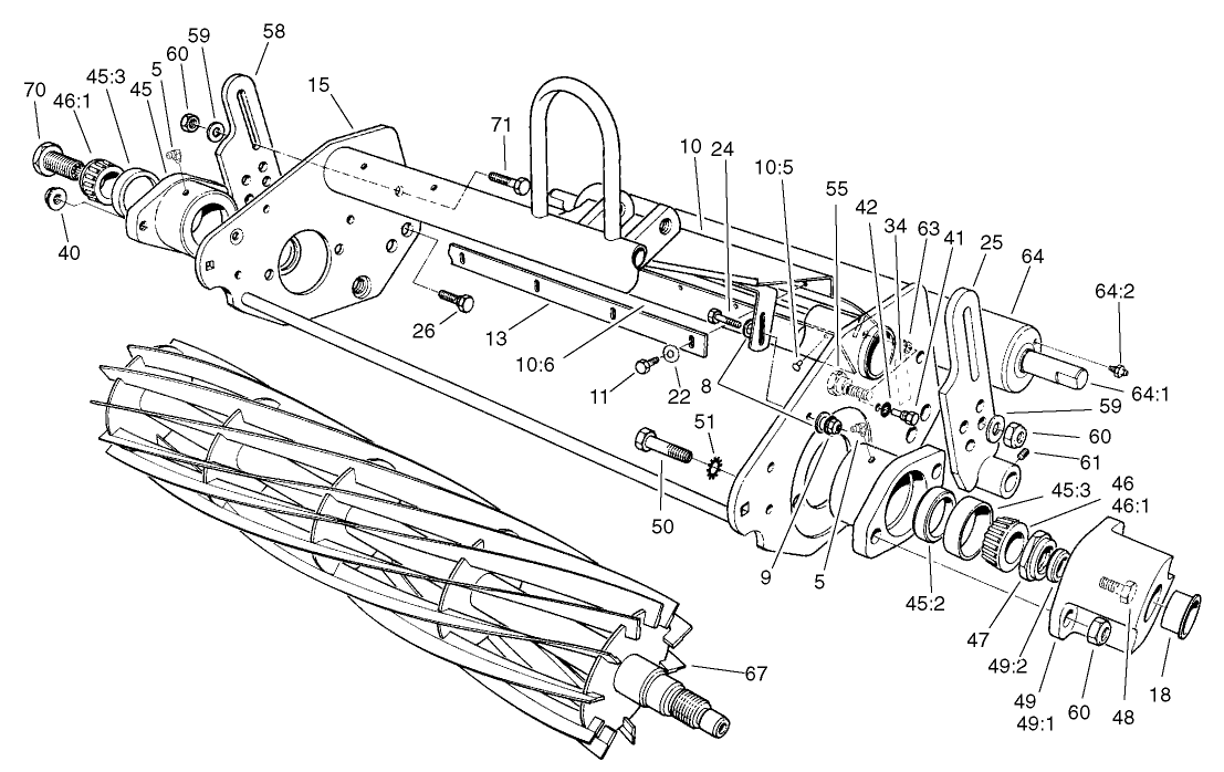 Reel and Frame Assembly