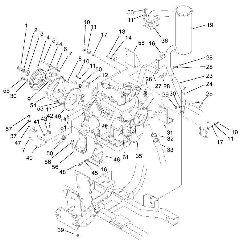 Engine Installation Assembly