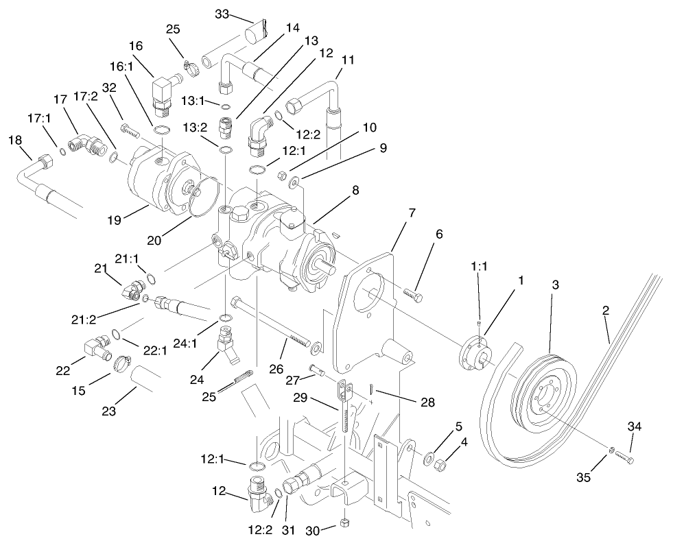 Hydraulic Pump Assembly