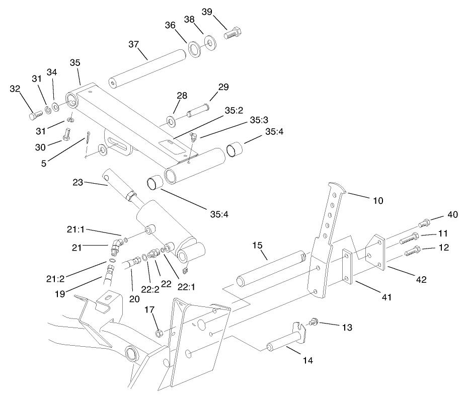 Rear Lift Arm Assembly