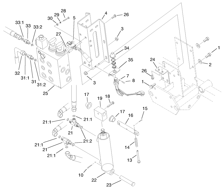 Front Cylinder Assembly