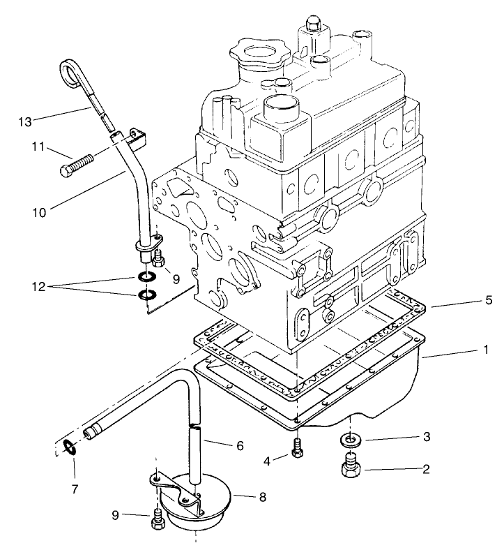 Oil Sump Assembly Perkins Engine KI70372 (Carb Certified)