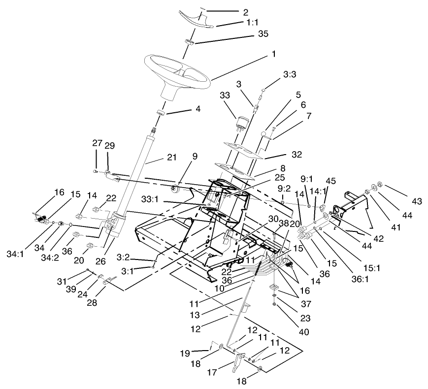 Steering Tower Assembly