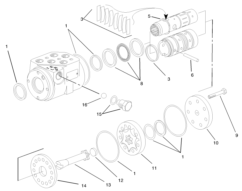 Steering Valve Assembly No. 99-8959