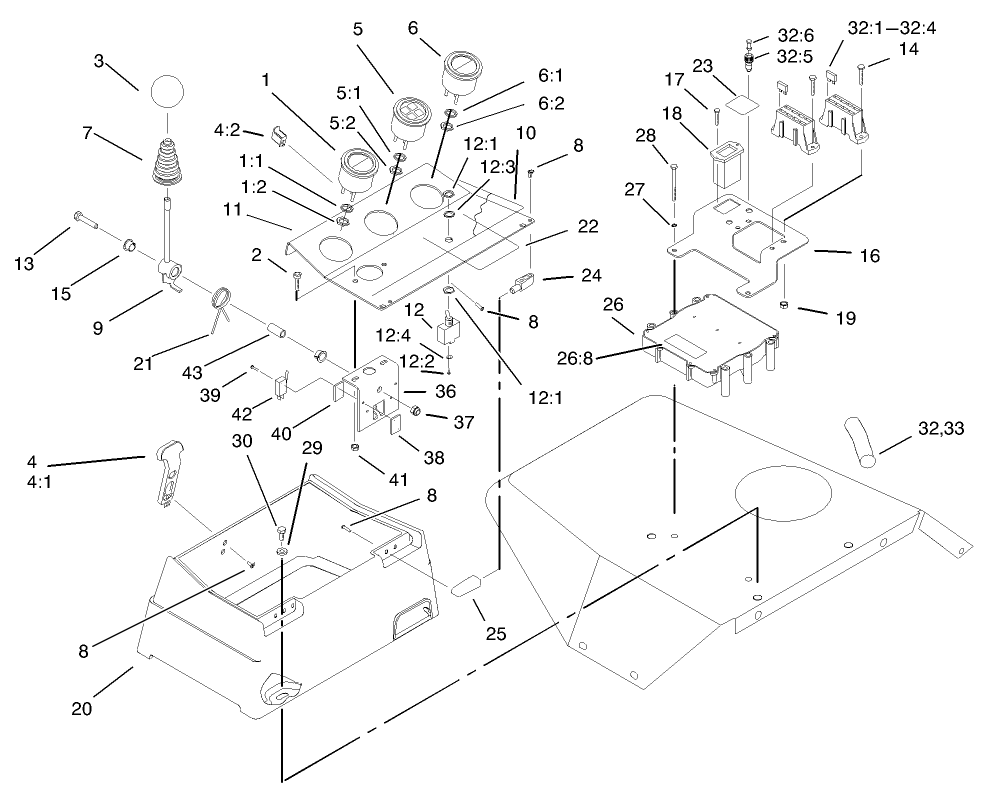 Control Console Assembly