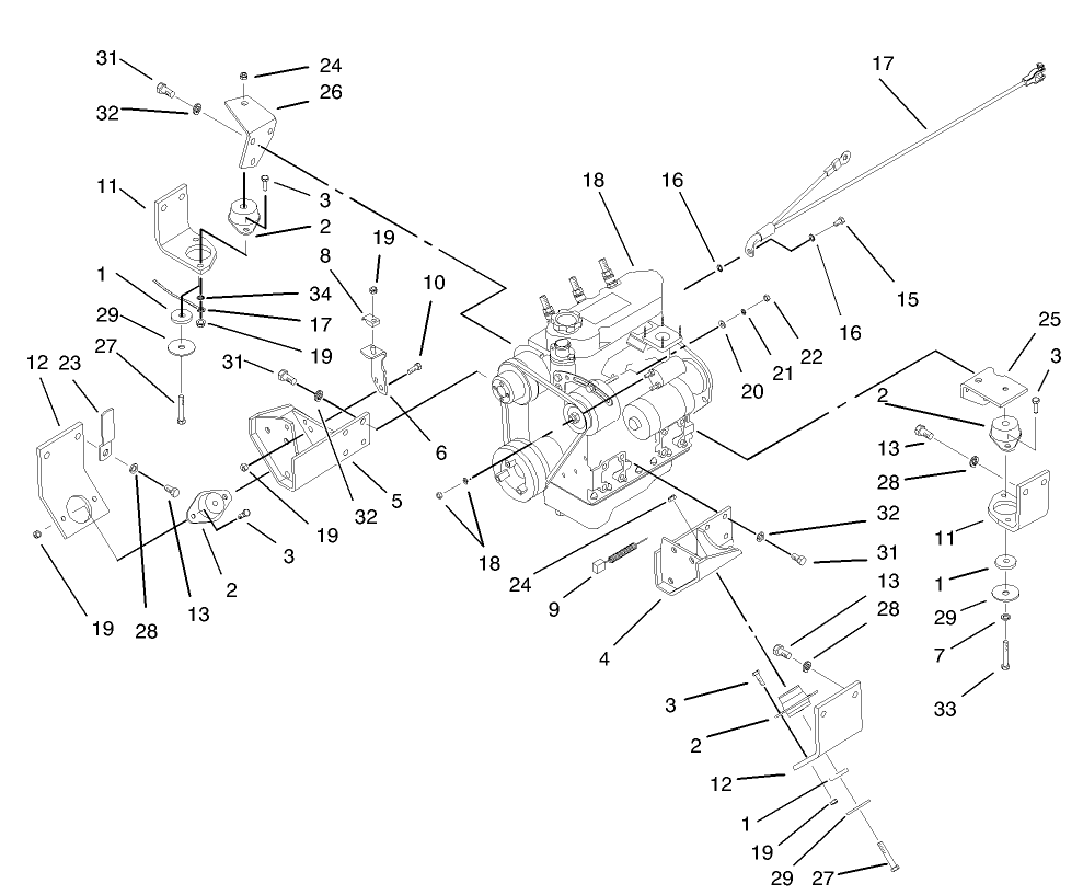 Engine Installation Assembly