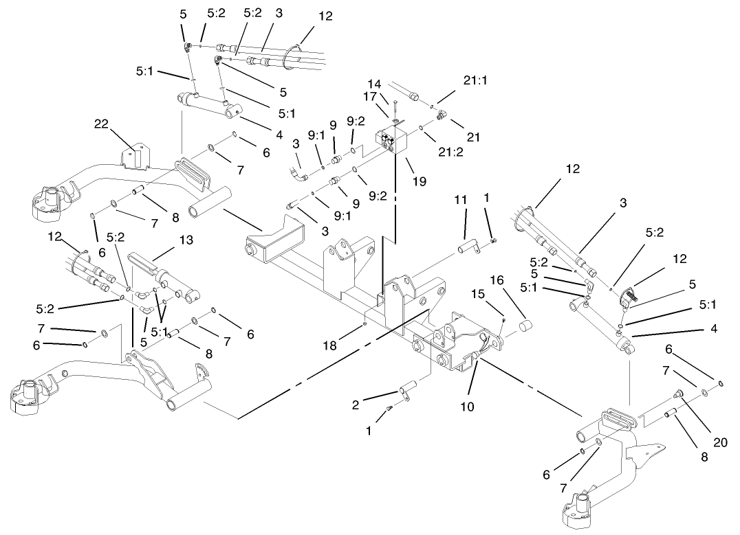 Front Lift Circuit Assembly