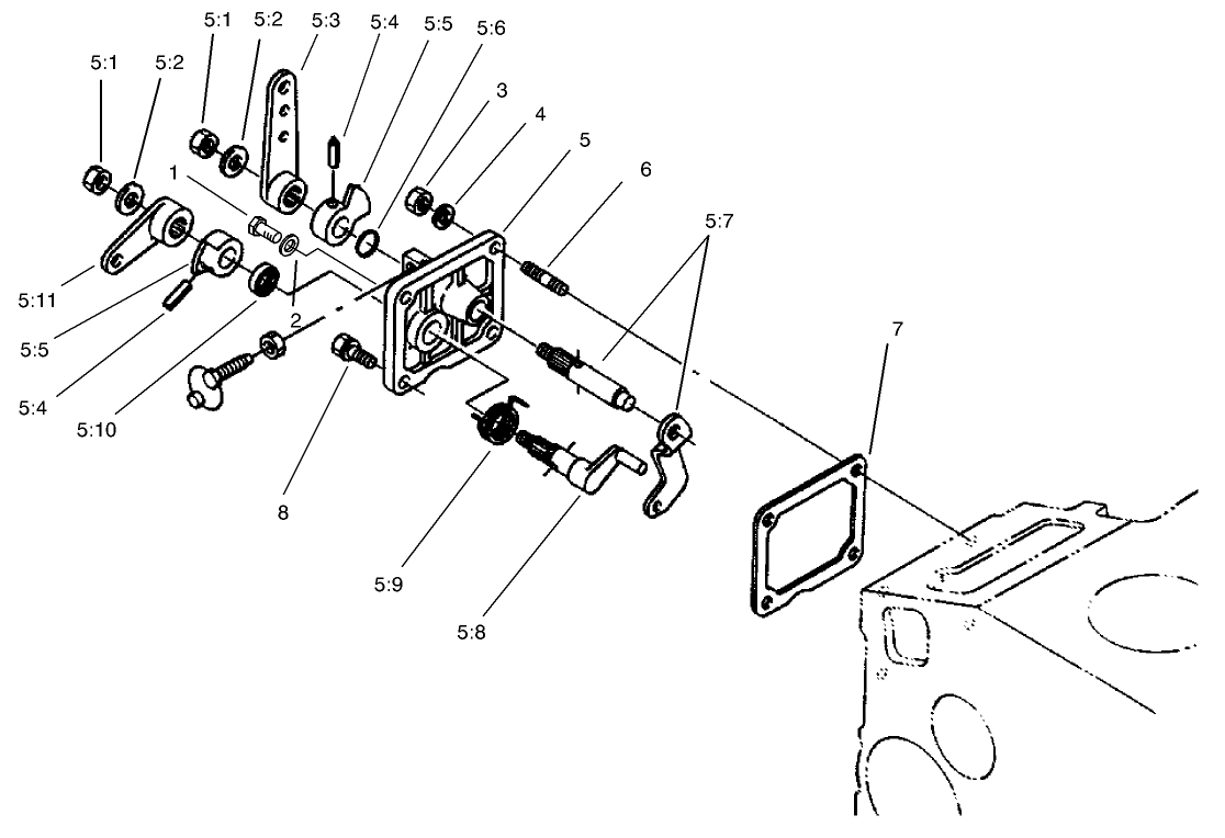 Speed Control Plate Assembly