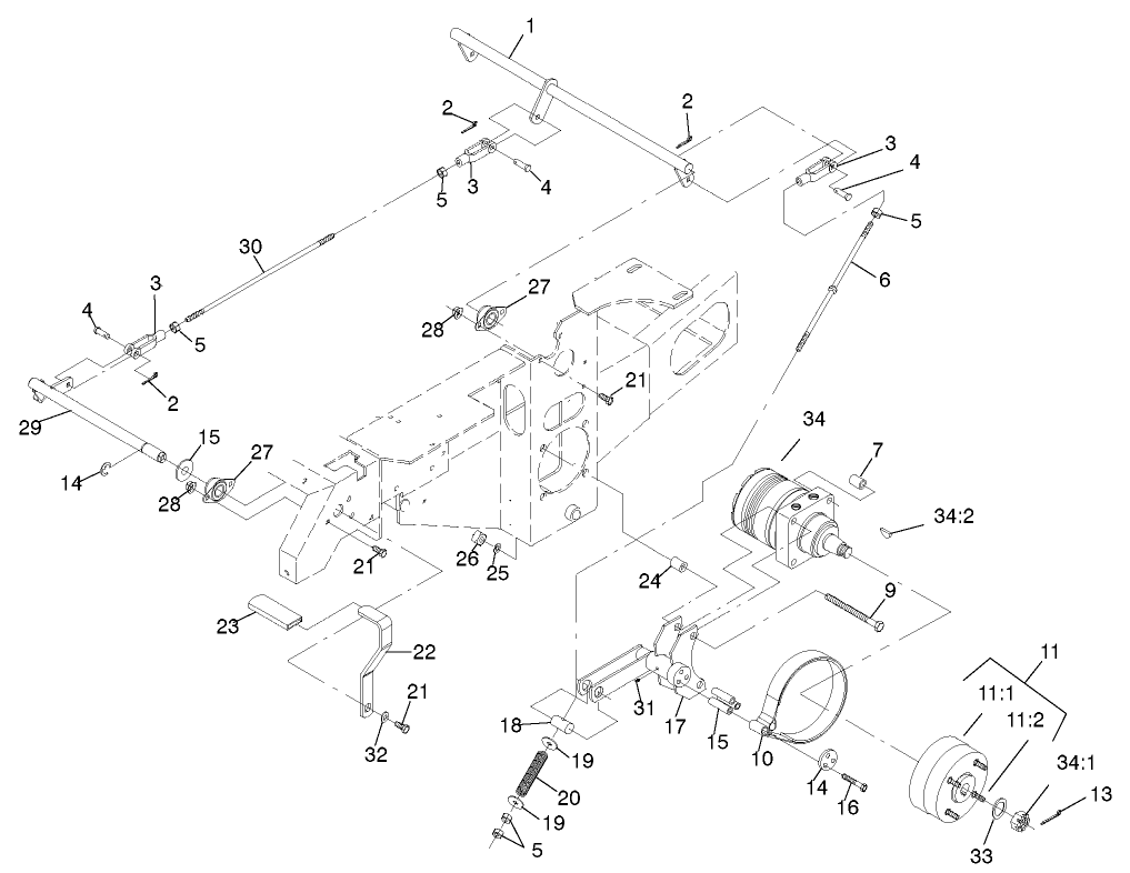 Parking Brake System Assembly