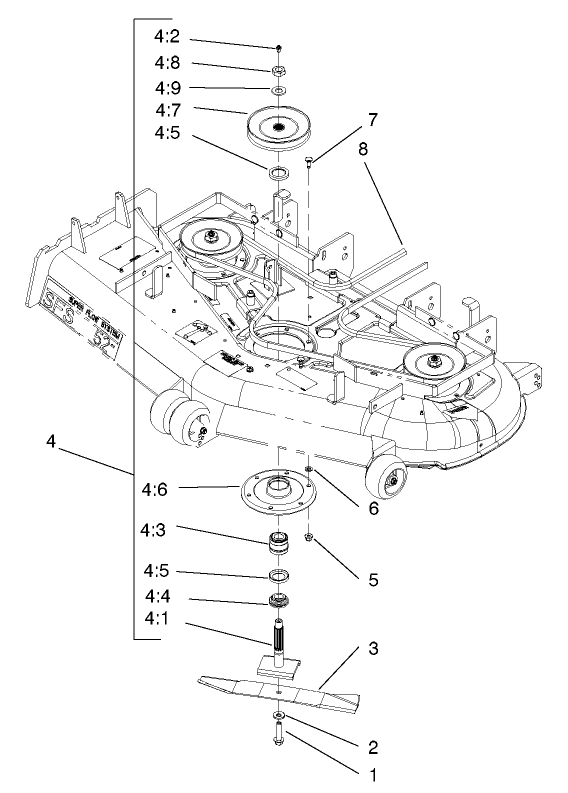 Deck Spindle Assembly