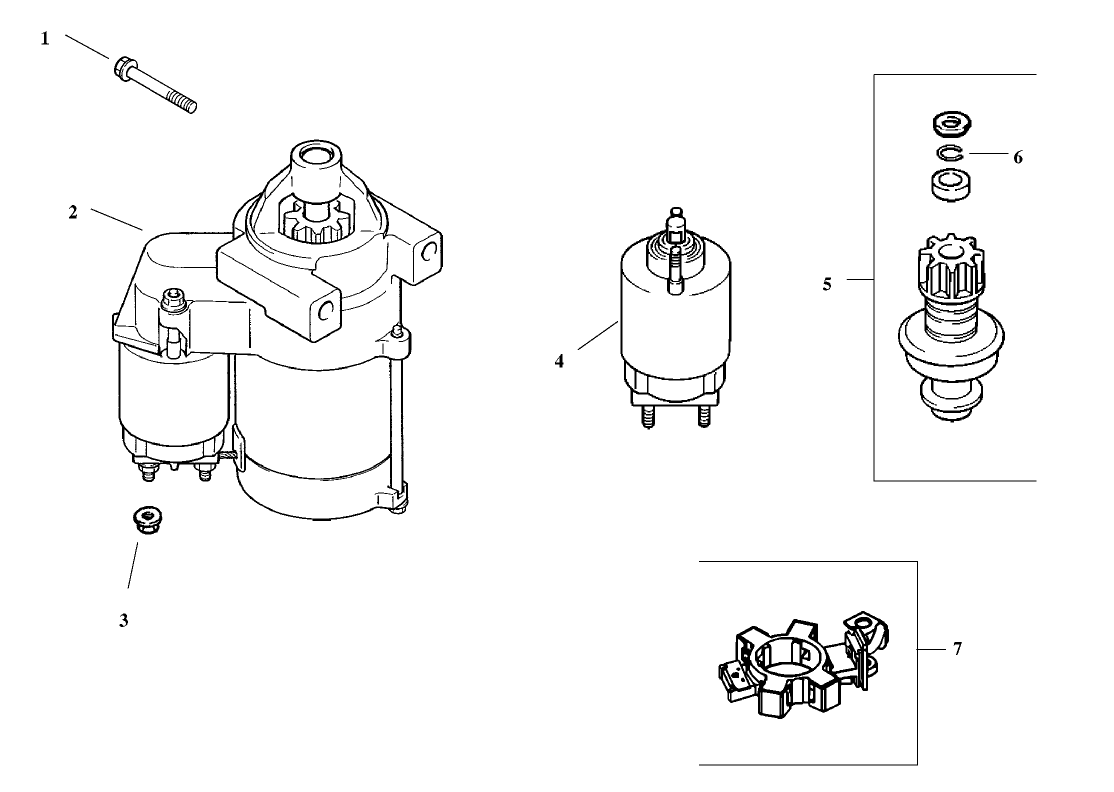 Group 7-Starter Assembly Kohler CV20S-PS65585