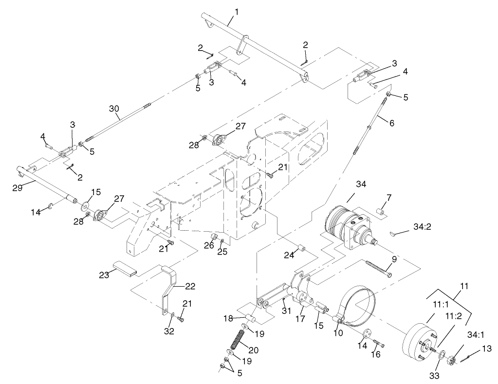Parking Brake System Assembly