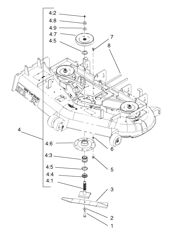 Deck Spindle Assembly