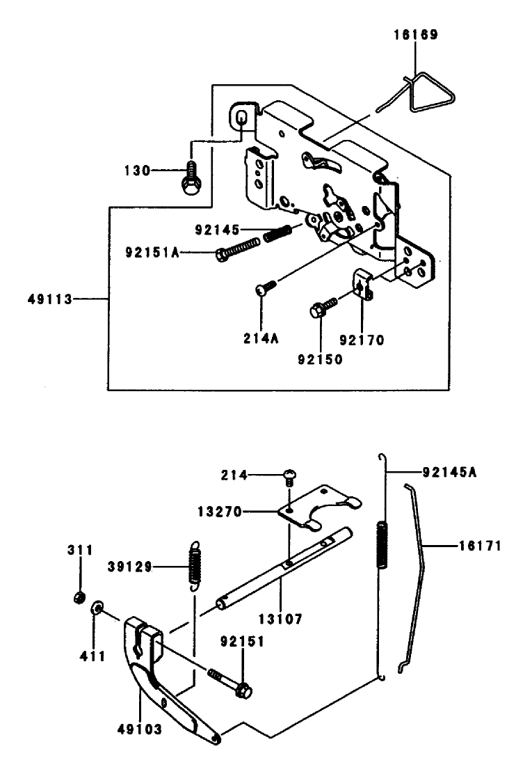 Control-Equipment Assembly Kawasaki FH601V-CS06