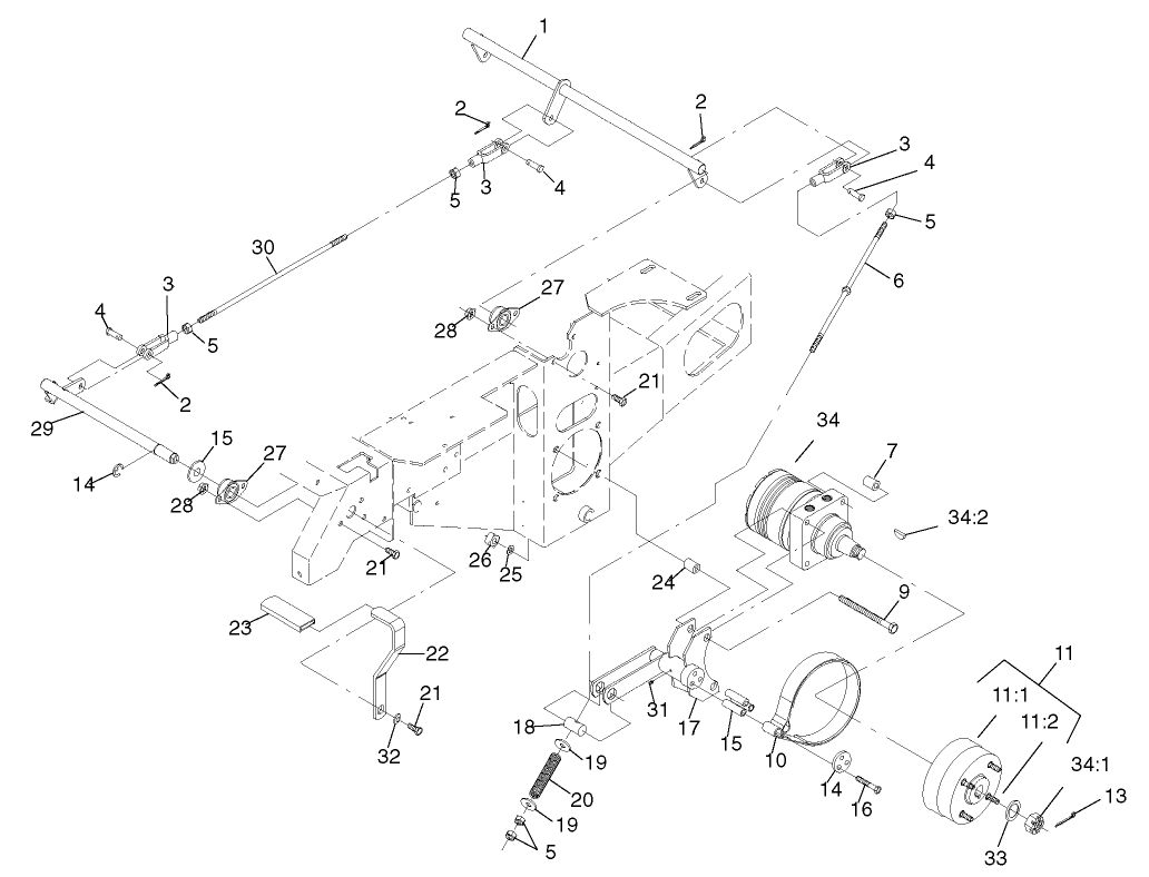 Parking Brake System Assembly