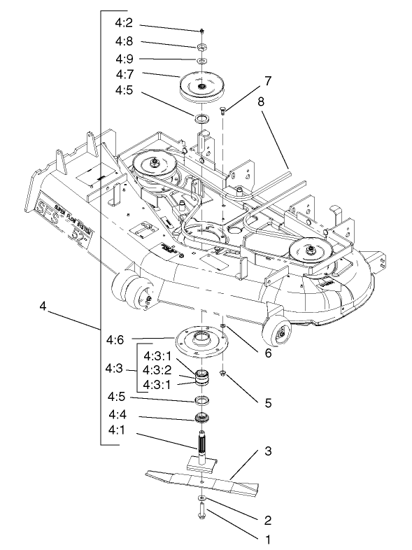 Deck Spindle Assembly