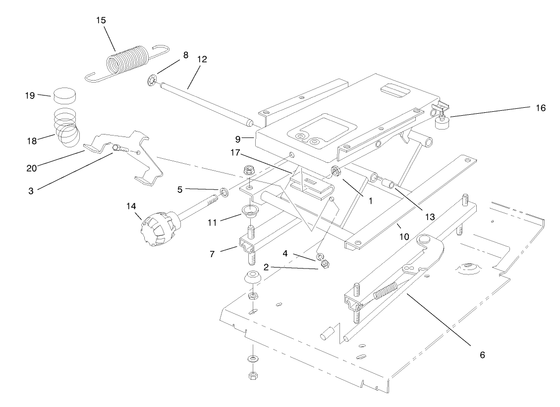 Mini Suspension Assembly No. 76-1970