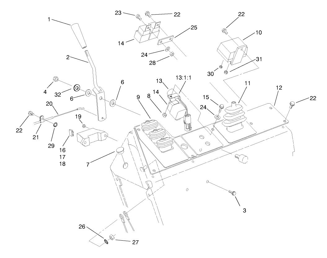 Control Console Assembly