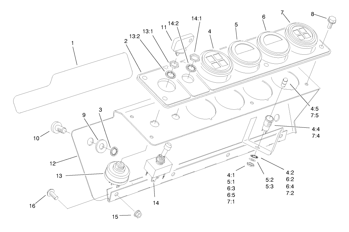 Gage Panel Assembly
