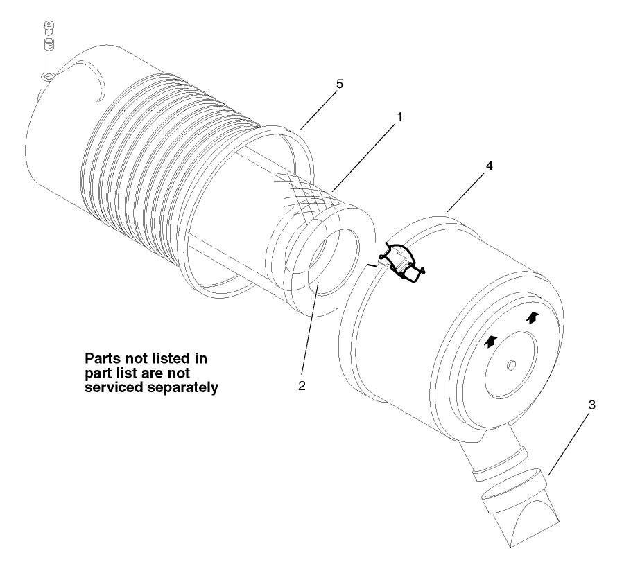 Air Filter Assemby No. 100-2597