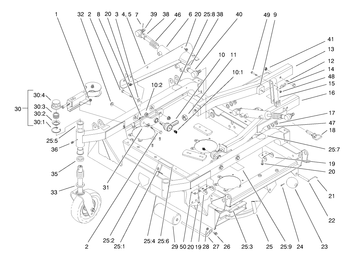 Center Deck Assembly