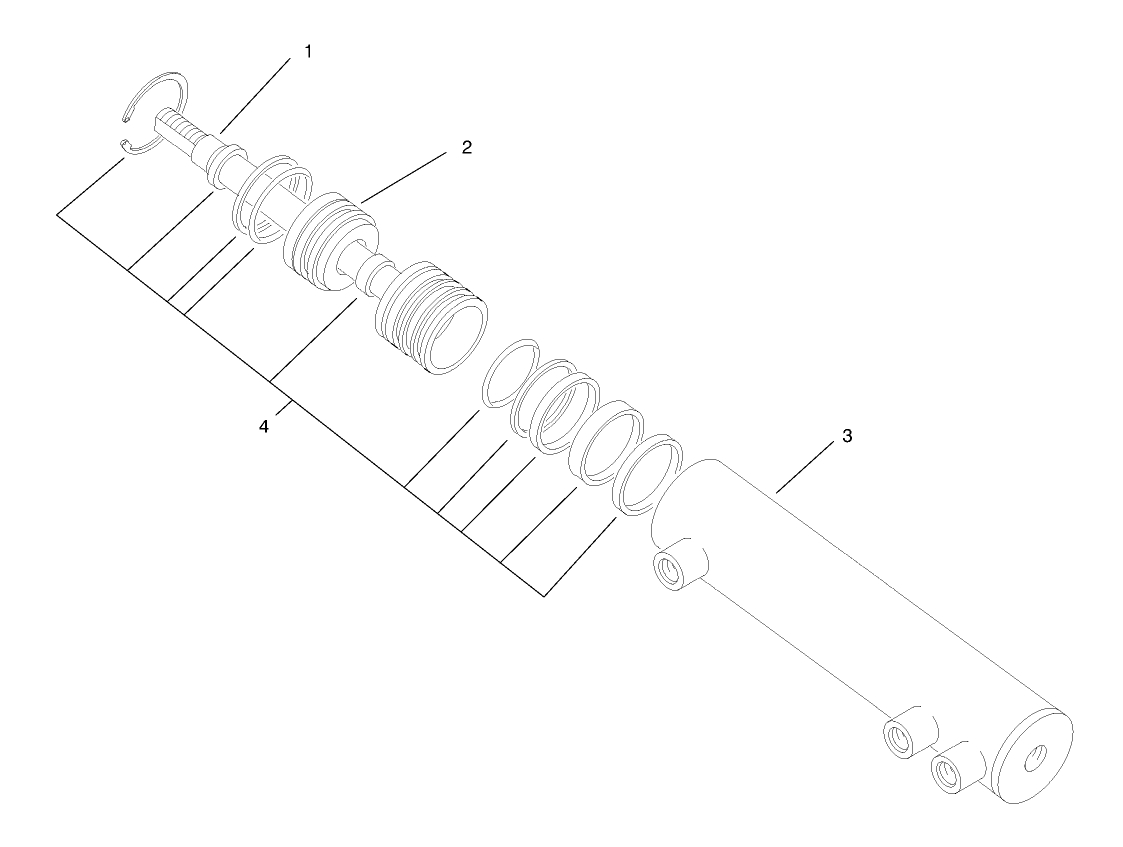 Hydraulic Cylinder Assembly No. 86-2190