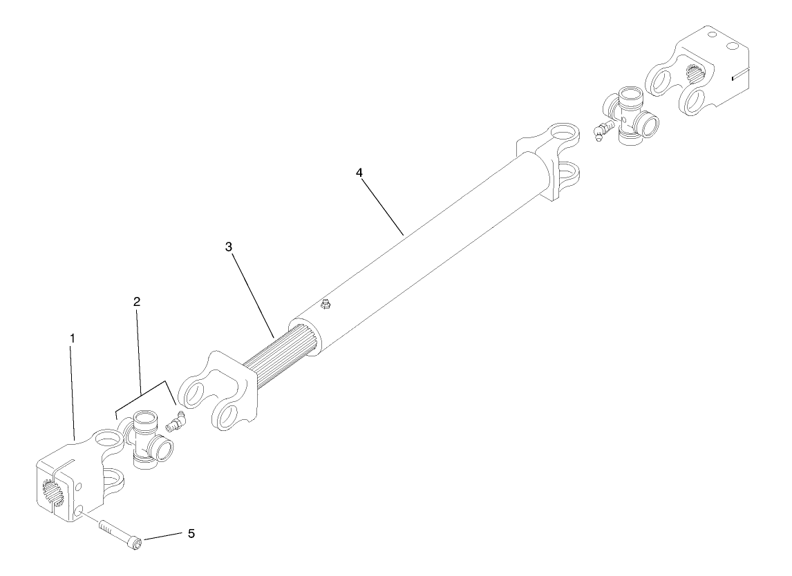 Driveshaft Assembly No. 86-1730