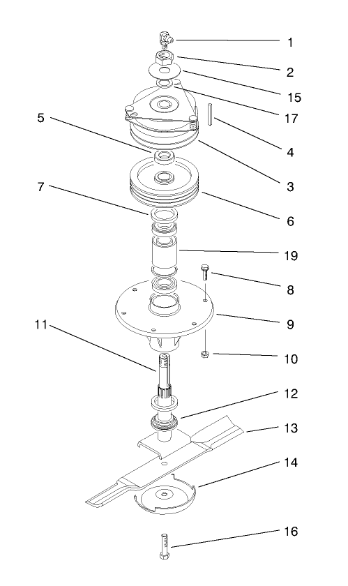 Clutch Spindle Assembly