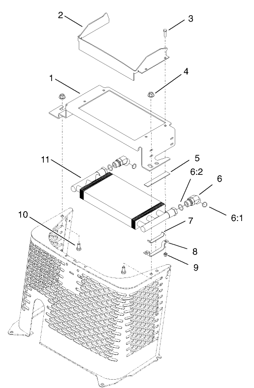 Hydraulic Cooler Assembly