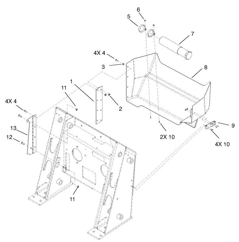Rear Access Panel Assembly