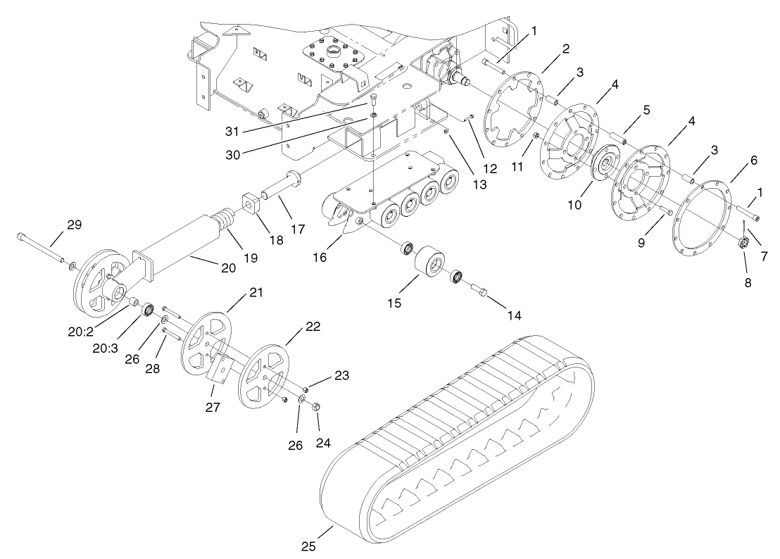 Track and Traction Assembly