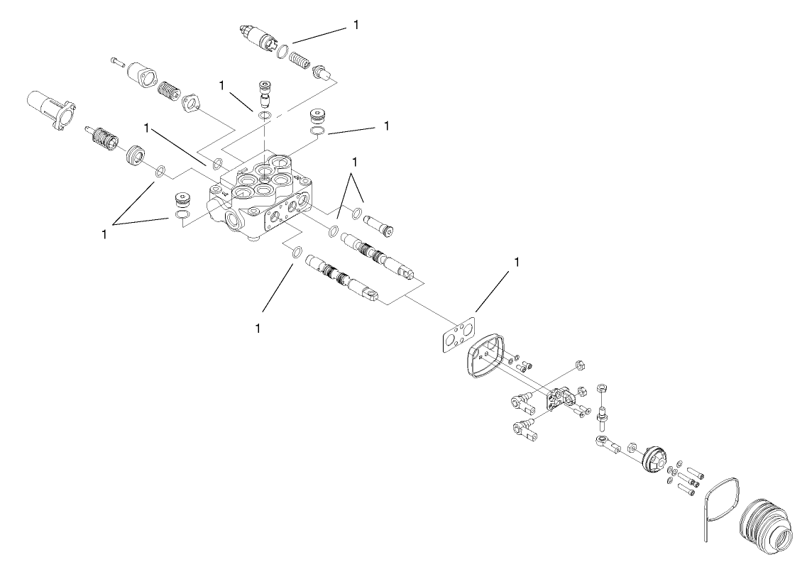 2-Spool Valve Assembly No. 95-3536