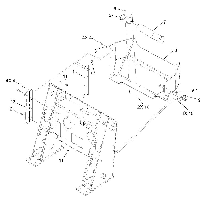 Rear Access Cover Assembly
