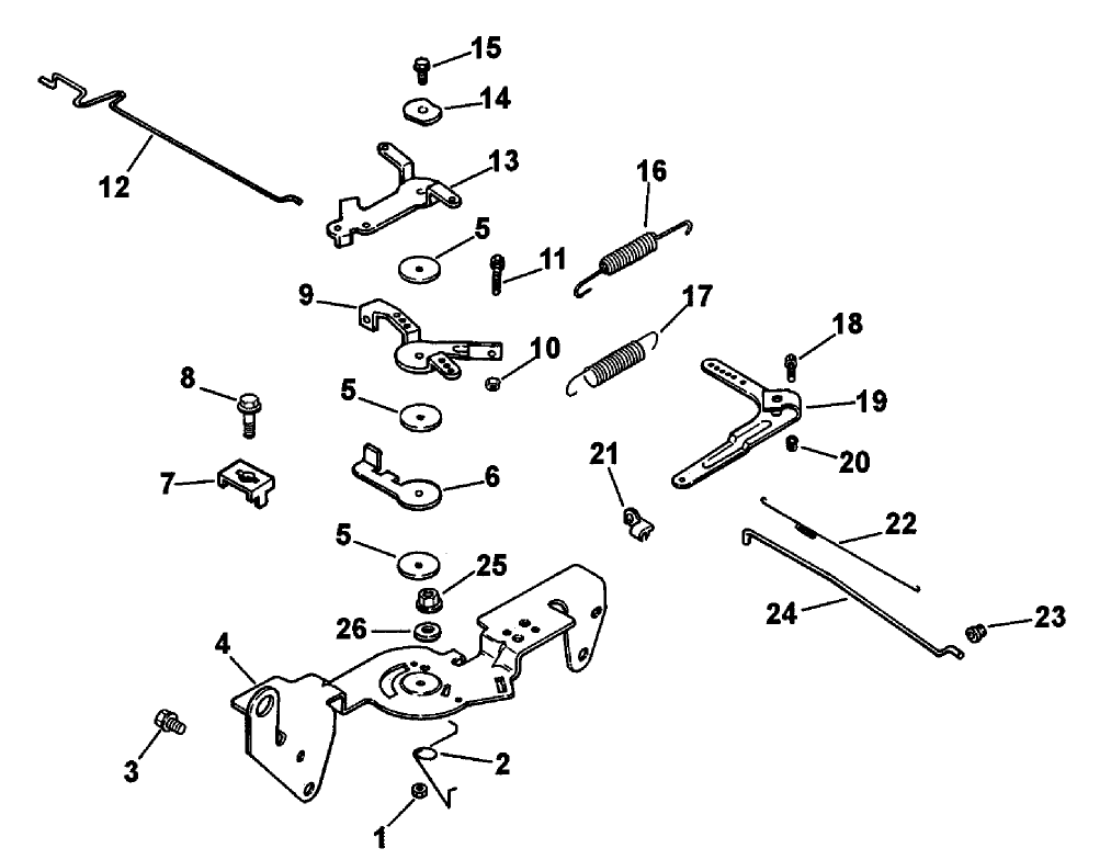 Engine Controls Assembly Kohler Engine CH25S PS-68688