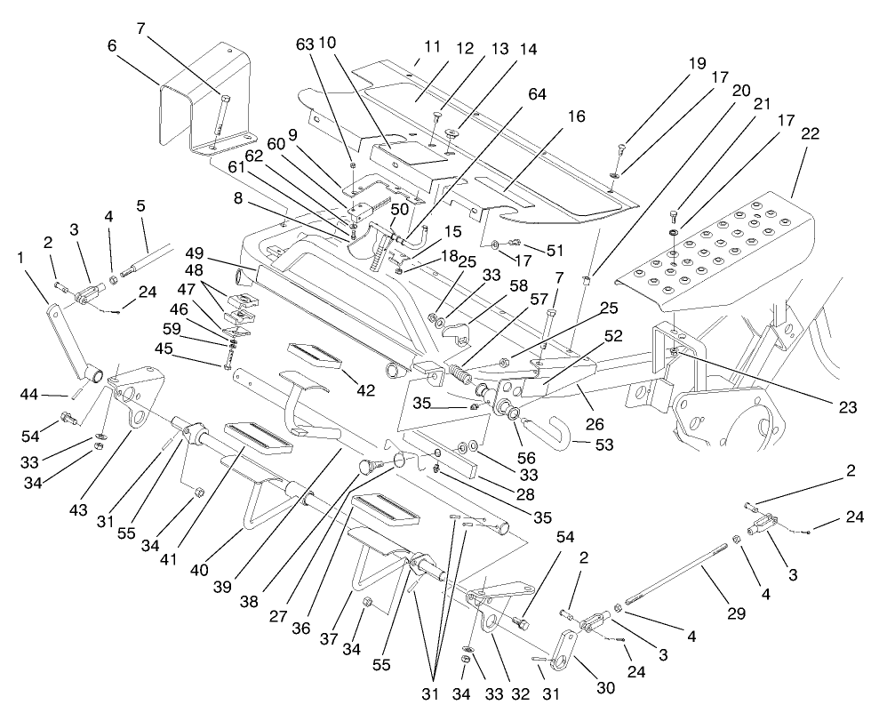 Control Pedal Assembly