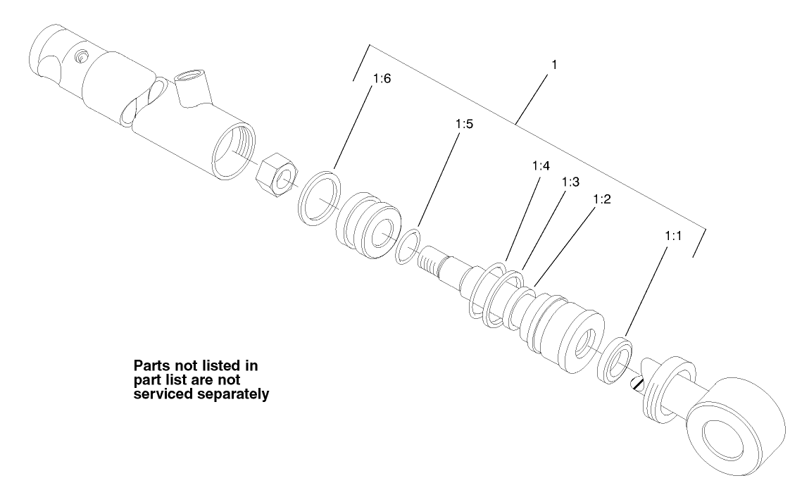 Hydraulic Cylinder No. 105-3823