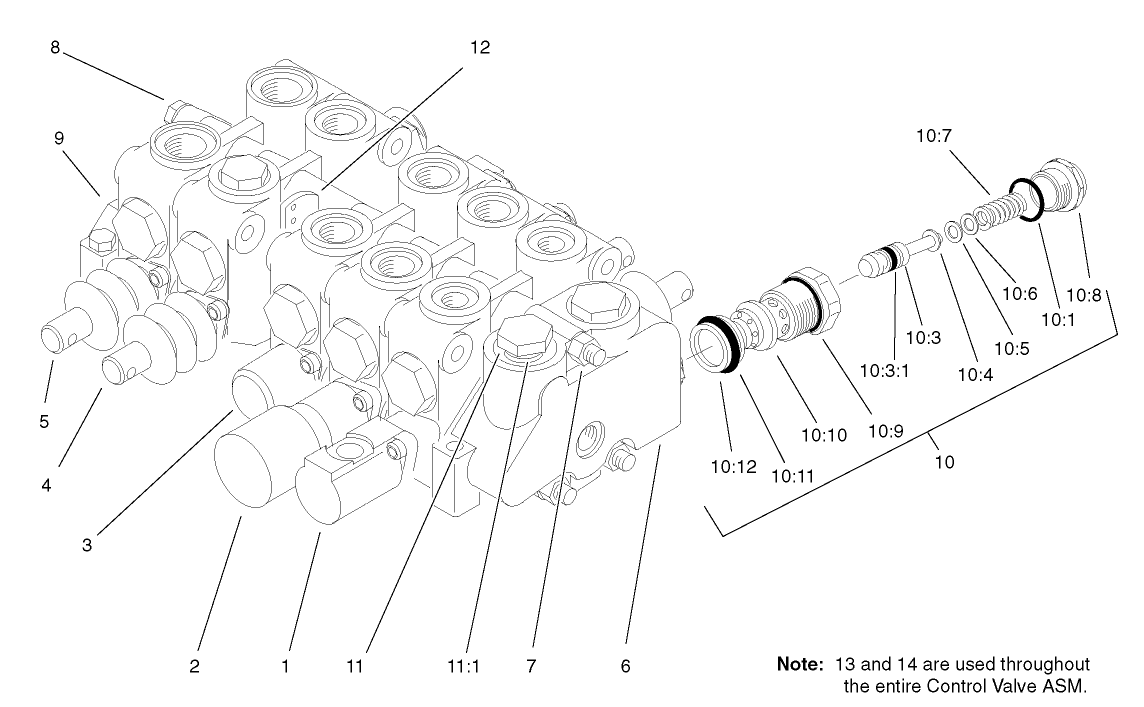 Control Valve Assembly No. 105-3800