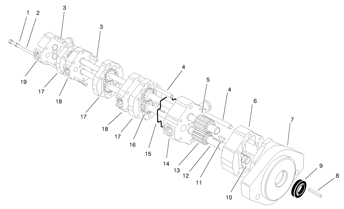 Hydraulic Pump Assembly No. 95-5976