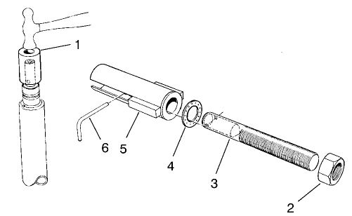 Special Tools Bearing replacement tool kit No. TOR238900