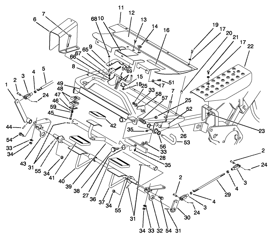Control Pedal Assembly