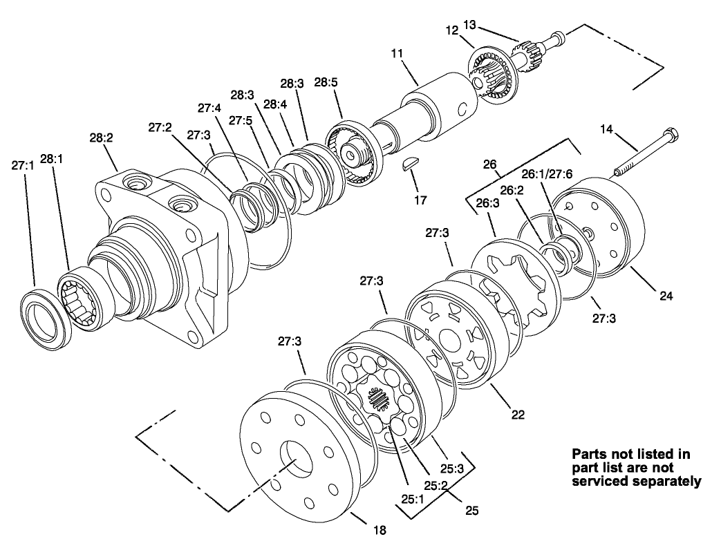 Hydraulic Motor Assembly No. 92-9199