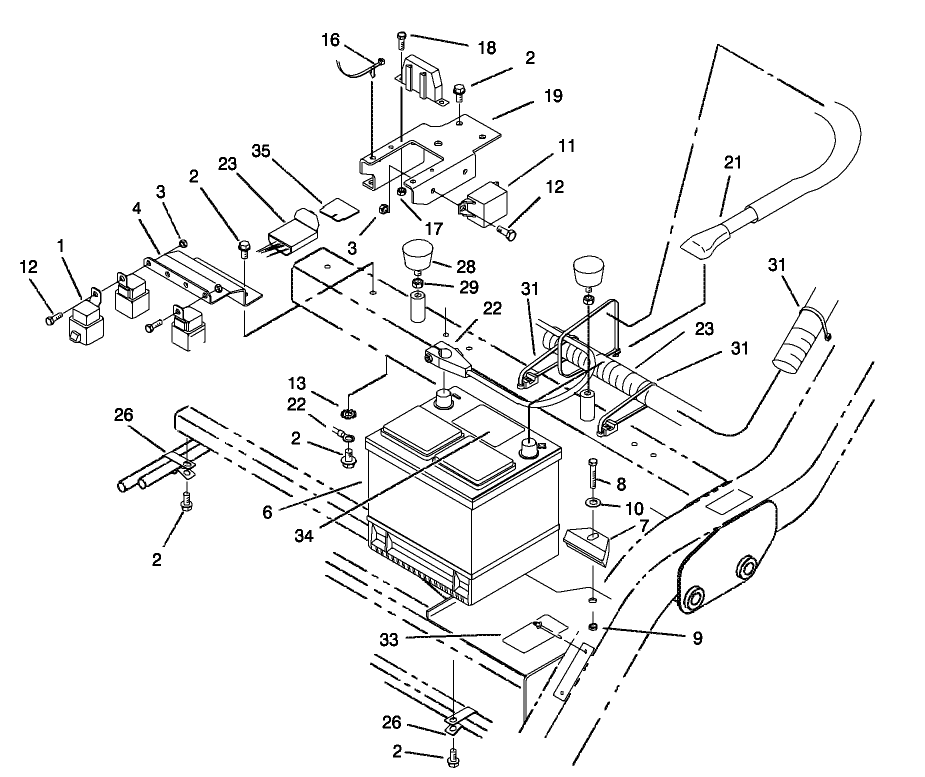 Electronics Installation Assembly