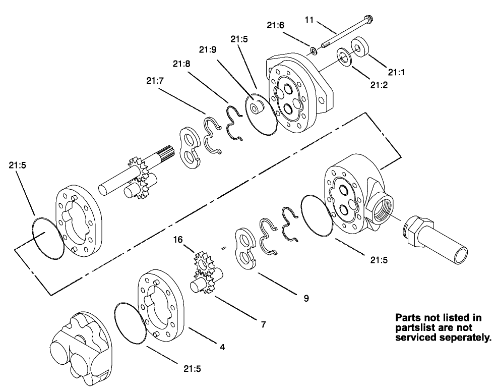 Gear Pump Assembly No. 104-7737