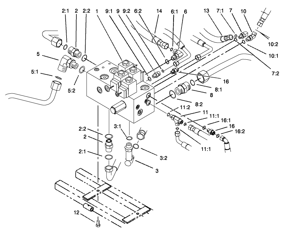 Manifold Block Installation Assembly