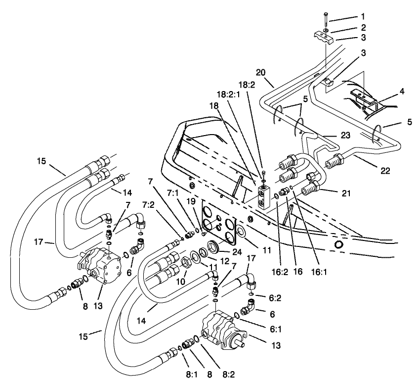 Front Bulkhead and Reel Motor Assembly