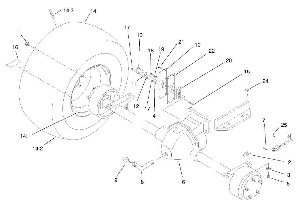 Front Axle Assembly